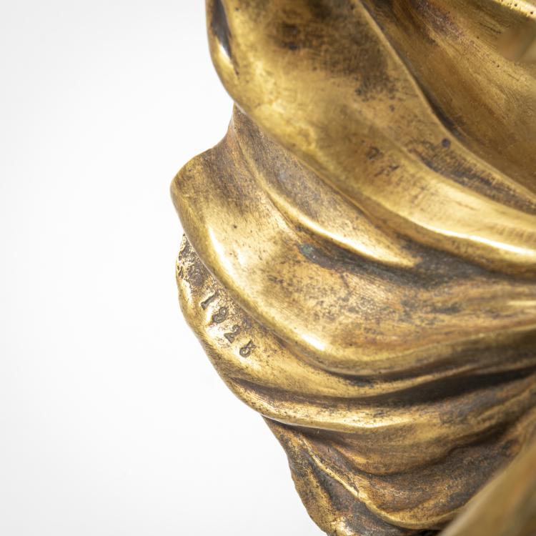 Bild 3 zu Objekt, Figurenleuchte 'La danse, la Lo&iuml;e Fuller', Modell f&uuml;r die Pariser Weltausstellung, 1900, Raoul-Fran&ccedil;ois Larche, Siot-Decauville, Paris, 176C 507