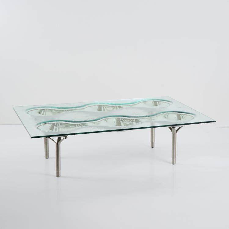 Bild 4 zu Objekt, 'Konx' sofa table, 1998 (design), Ron Arad, Fiam, Scorze, 176B 352