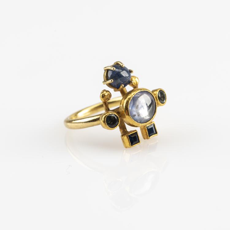 Hauptbild zu Objekt, Ring, 1970er Jahre, Hermann J&uuml;nger, 176D 854