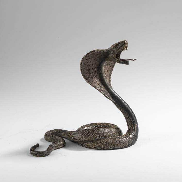 Hauptbild zu Objekt, 'Cobra', c. 1900, Franz Xaver Bergmann, Bergmann, Franz Xaver, Wien, 176C 580
