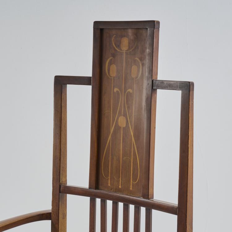 Bild 5 zu Objekt, Armchair, 1900-10, J. S. Henry Sons Ltd., London (zug./attr.); Liberty & Co., London (zug./attr.), 176C 774
