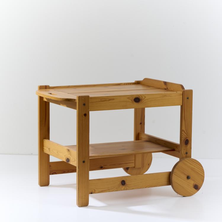 Hauptbild zu Objekt, Serving trolley, c. 1970, Yngve Ekstr&ouml;m, Lystella, Schweden / Sweden, 177A 373