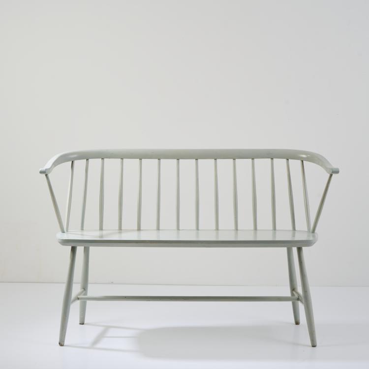 Hauptbild zu Objekt, Sitzbank 'Freja 653', um 1960, N&auml;ssj&ouml; Stolfabrik AB / Nesto, N&auml;ssj&ouml;, 177A 287