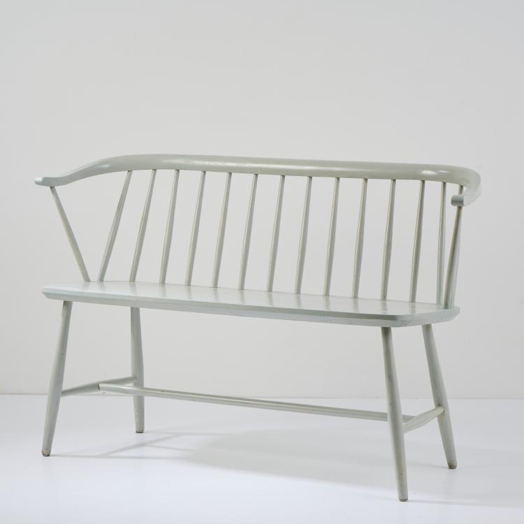 Bild 1 zu Objekt, Sitzbank 'Freja 653', um 1960, N&auml;ssj&ouml; Stolfabrik AB / Nesto, N&auml;ssj&ouml;, 177A 287