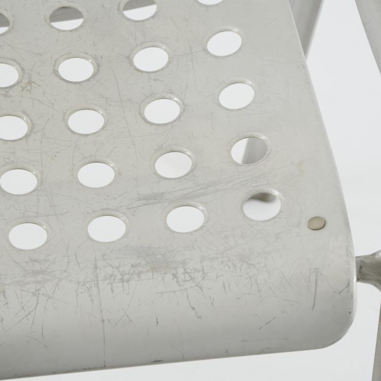 Bild 5 zu Objekt, Armlehnstuhl 'Landi', 1938/39 (Entwurf), Hans Coray, Waedenswil, Metallwarenfabrik, Schweiz / Switzerland, 177A 45