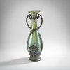 'creta Papillon' vase with handles, with pewter mounting by Juventa-Urania-Metallwarenfabrik, Maastricht, 1901