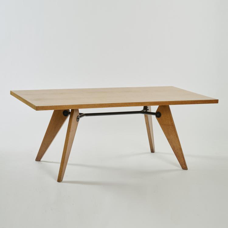 Hauptbild zu Objekt, 'SAM 502' table, 1947 (design), Jean Prouv&eacute;, Ateliers Jean Prouv&eacute;, Nancy, 176B 288