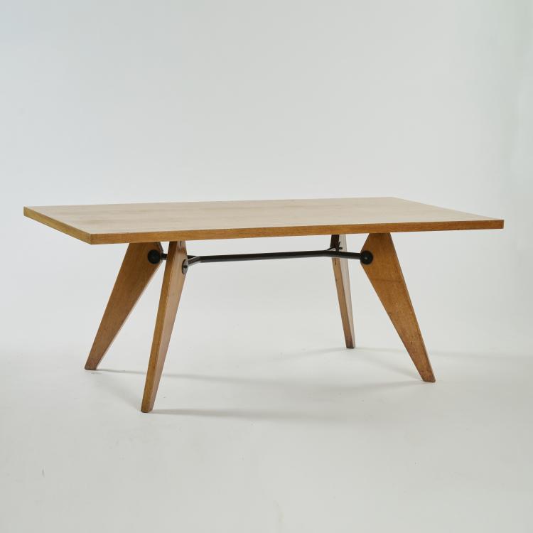 Bild 2 zu Objekt, 'SAM 502' table, 1947 (design), Jean Prouv&eacute;, Ateliers Jean Prouv&eacute;, Nancy, 176B 288