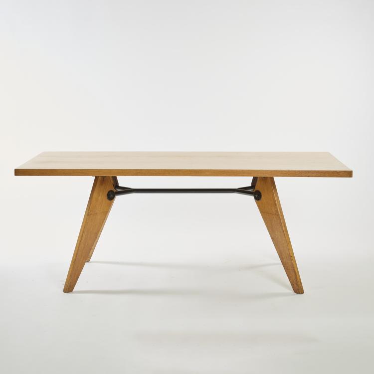 Bild 3 zu Objekt, 'SAM 502' table, 1947 (design), Jean Prouv&eacute;, Ateliers Jean Prouv&eacute;, Nancy, 176B 288