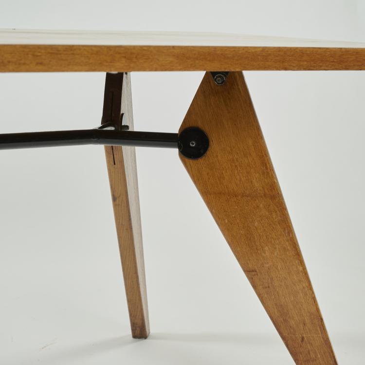 Bild 5 zu Objekt, 'SAM 502' table, 1947 (design), Jean Prouv&eacute;, Ateliers Jean Prouv&eacute;, Nancy, 176B 288