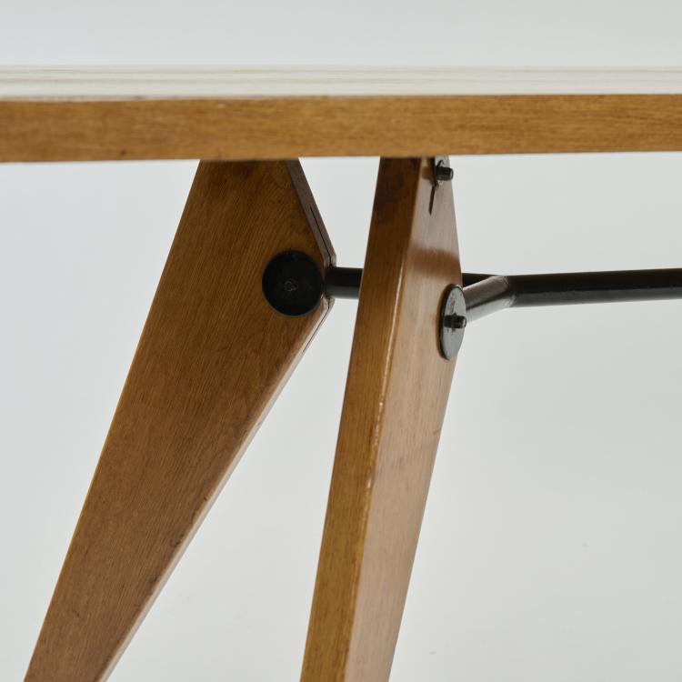 Bild 6 zu Objekt, 'SAM 502' table, 1947 (design), Jean Prouv&eacute;, Ateliers Jean Prouv&eacute;, Nancy, 176B 288