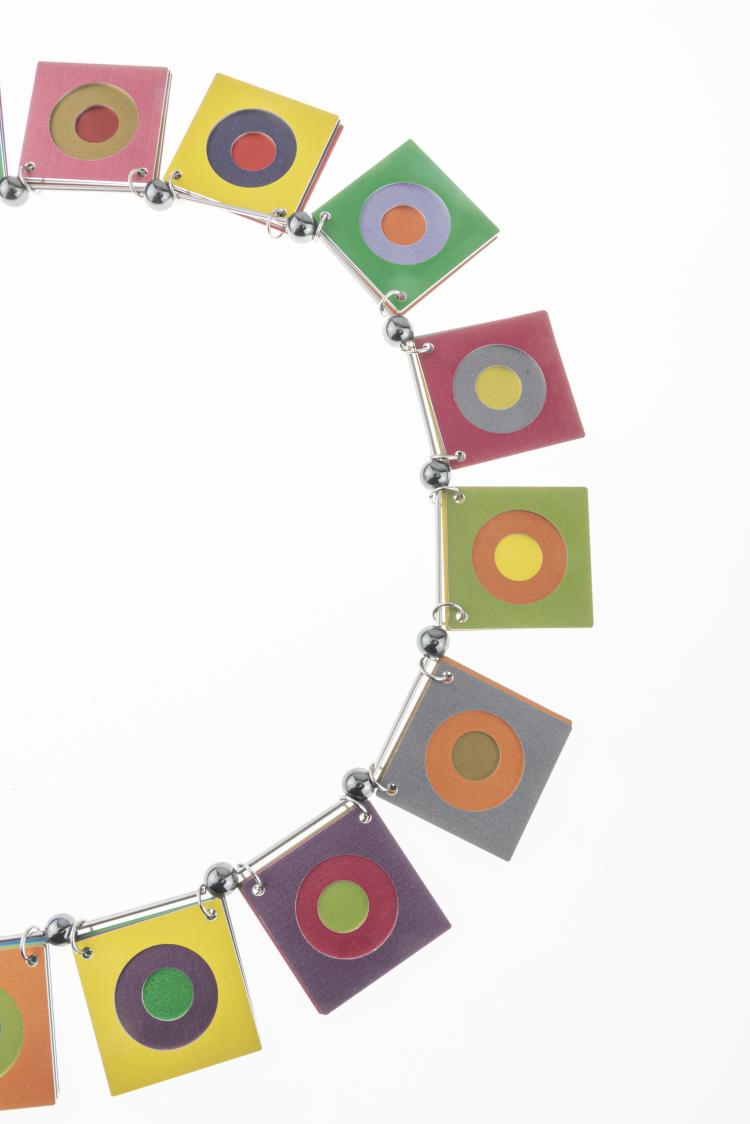 Bild 2 zu Objekt, Halskette 'Colorbooklets', 2016, Herman Hermsen, 176D 890