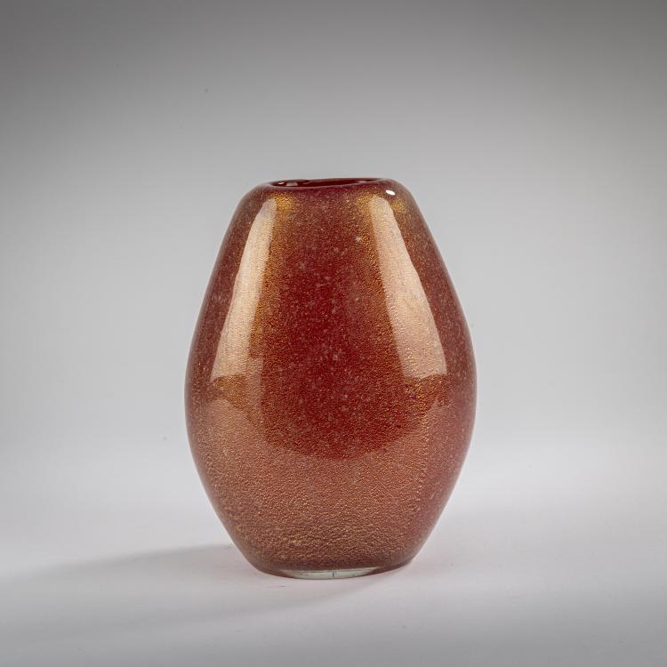 Bild 2 zu Objekt, Vase 'Pulegoso oro', 1940, Flavio Poli, Seguso Vetri d'Arte, Murano, 177B 522