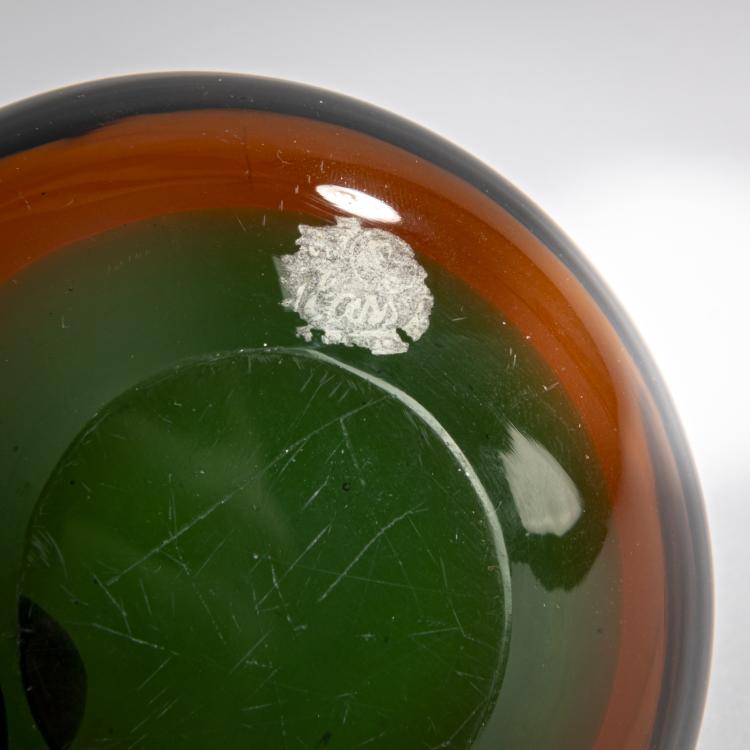 Bild 2 zu Objekt, Zwei Briefbeschwerer 'Sommerso' und 'Inciso', 1950er Jahre, Venini & C., Seguso Vetri d'Arte, Murano, 177B 559