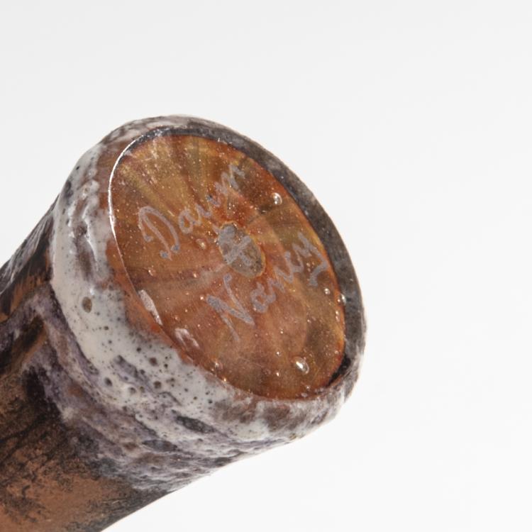 Bild 2 zu Objekt, Miniature vase 'Paysage en hiver', 1900-05, Daum Fr&egrave;res, Nancy, 176C 365