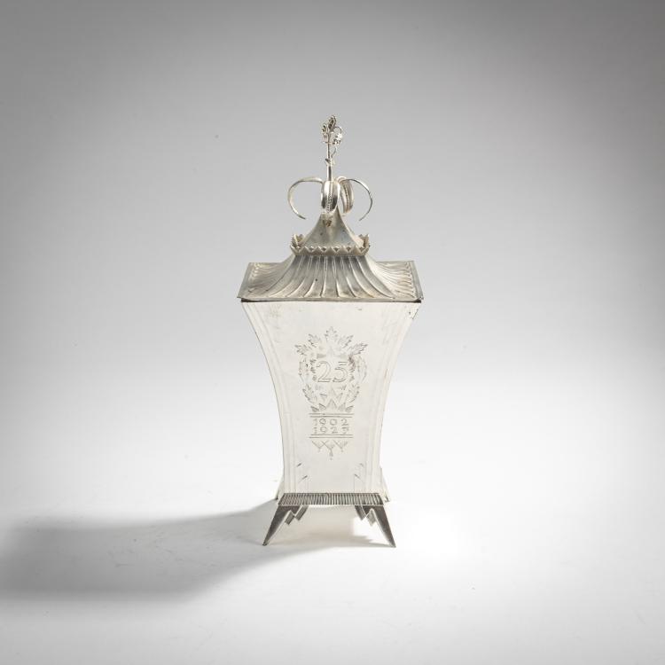 Hauptbild zu Objekt, Silver Wedding Anniversary Jar, 1927,  Wien, Wien, 176C 603