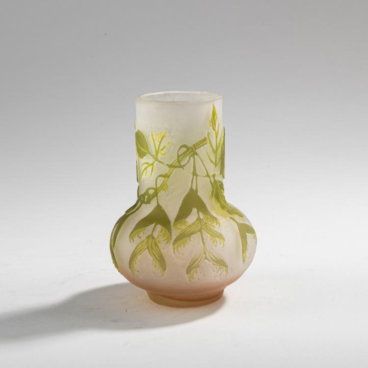 Bild 1 zu Objekt, Vase 'Erable &agrave; feuilles de fr&ecirc;ne', presumably 1905-08, Gall&eacute;, Nancy, 176C 411