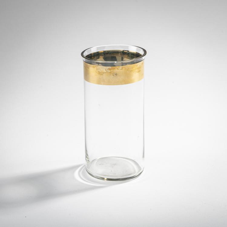 Hauptbild zu Objekt, Water glass from the 'Wertheim' service, 1902, Peter Behrens, Poschinger, Benedikt, Oberzwieselau, 176C 615