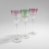 Three liqueur glasses, c. 1900