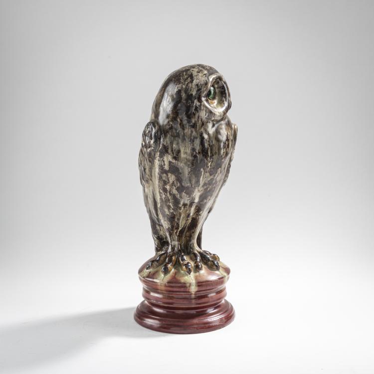 Bild 1 zu Objekt, Eule, um 1884, Emile Gall&eacute;, Gall&eacute;, Nancy, 176C 481