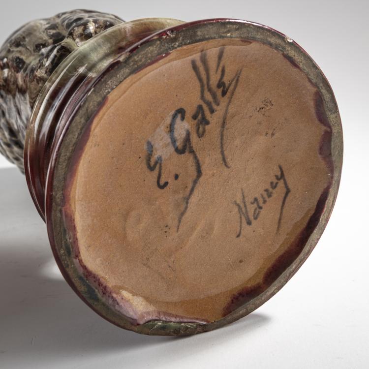 Bild 3 zu Objekt, Eule, um 1884, Emile Gall&eacute;, Gall&eacute;, Nancy, 176C 481