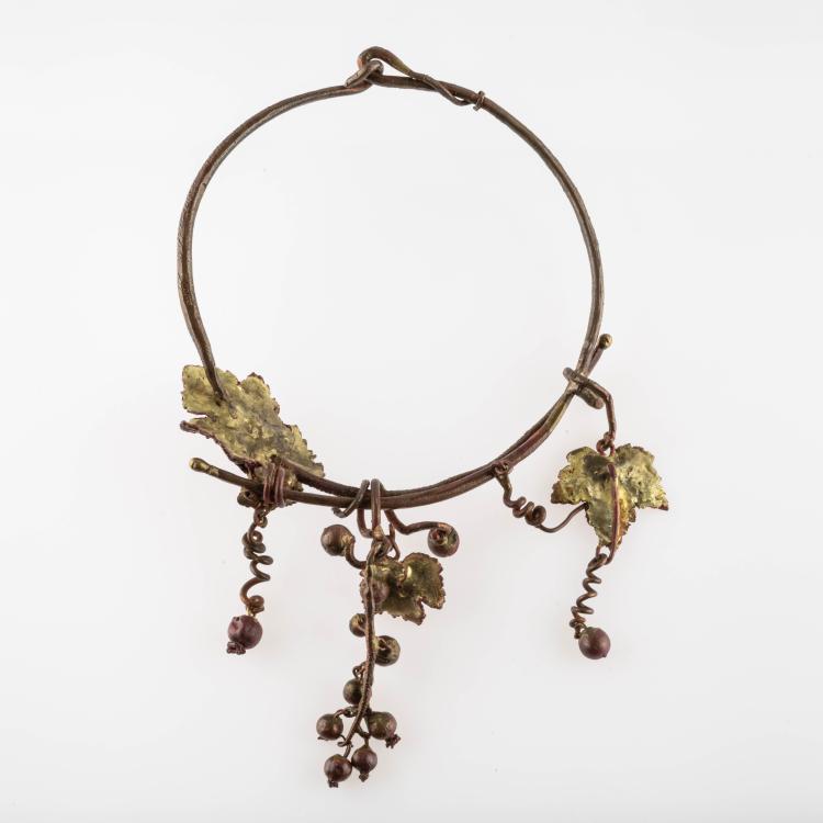 Bild 1 zu Objekt, Halsschmuck 'Groseilles', 1980er Jahre, Claude Lalanne, 176D 819