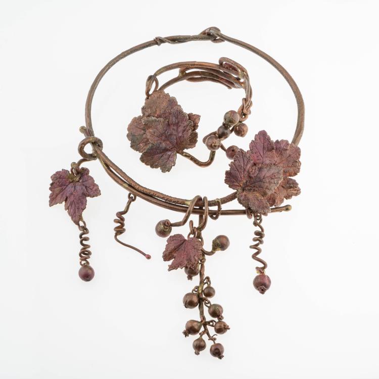 Bild 2 zu Objekt, Bracelet 'Groseilles', 1980s, Claude Lalanne, 176D 820