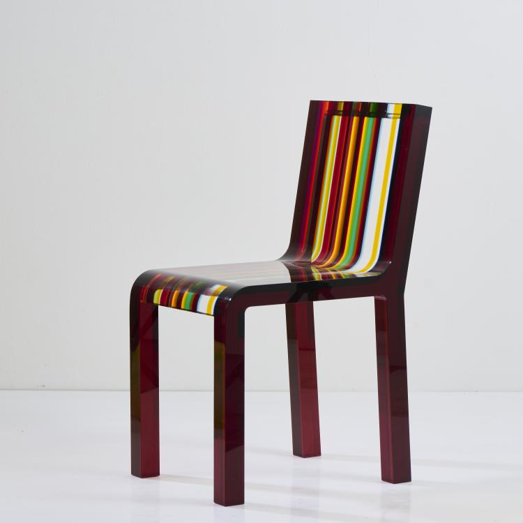 Hauptbild zu Objekt, Stuhl 'Rainbow chair', 2000 (Entwurf), Patrick Norguet, Cappellini, Arosio, 176B 262