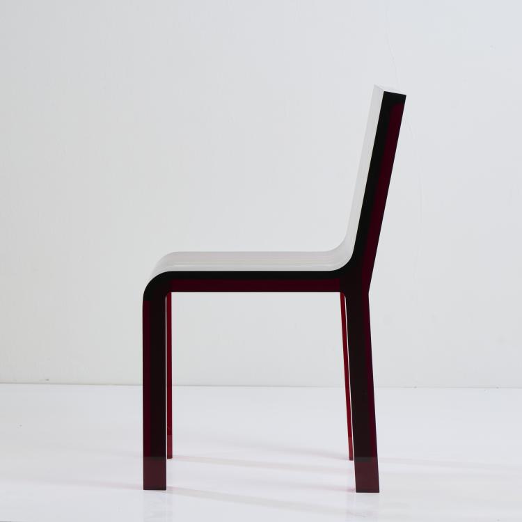 Bild 4 zu Objekt, Stuhl 'Rainbow chair', 2000 (Entwurf), Patrick Norguet, Cappellini, Arosio, 176B 262