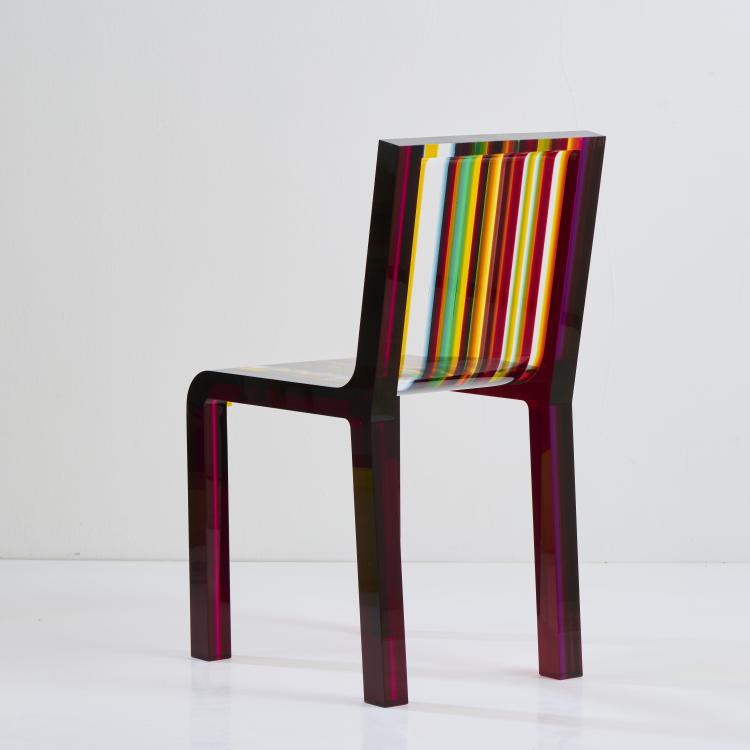 Bild 5 zu Objekt, Stuhl 'Rainbow chair', 2000 (Entwurf), Patrick Norguet, Cappellini, Arosio, 176B 262