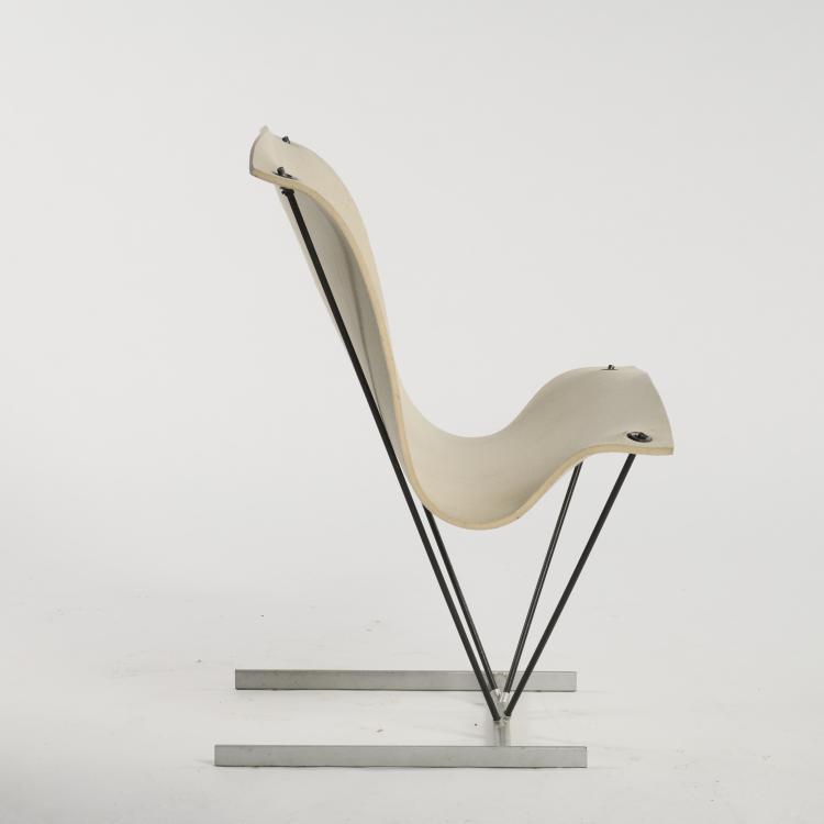 Bild 1 zu Objekt, Unikat Prototyp Sessel 'Nomad', 1994 (Entwurf und Ausf&uuml;hrung), Ilkka Suppanen, Suppanen, Ilkka, 176B 256