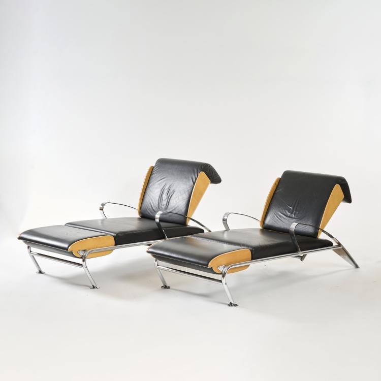 Hauptbild zu Objekt, 'Futuro 3' chaiselongue, 1987, Massimo Iosa Ghini, Moroso, Tavagnacco, 176B 251