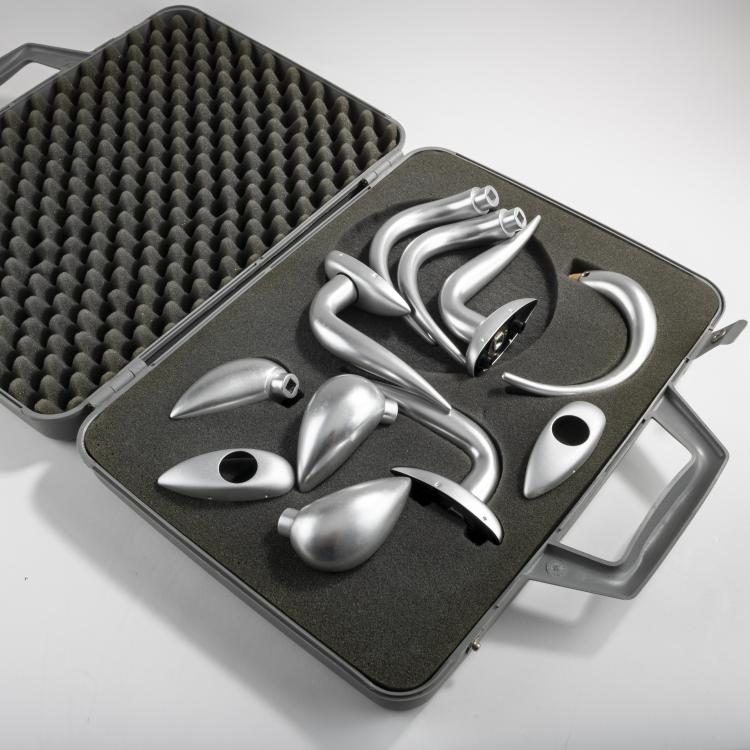 Hauptbild zu Objekt, Door and window handle prototypes, c. 1989, Philippe Starck, FSB, Brakel, 176B 250