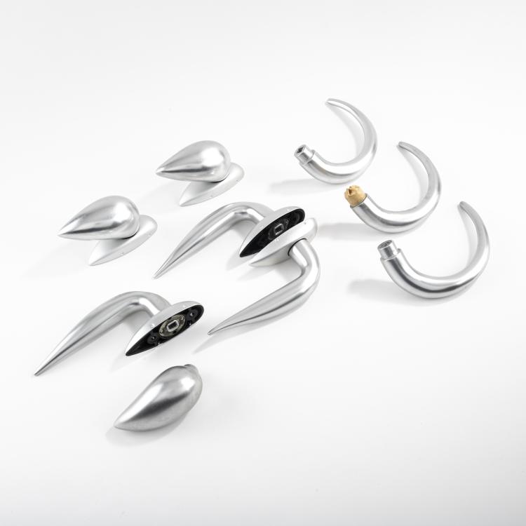 Bild 3 zu Objekt, Door and window handle prototypes, c. 1989, Philippe Starck, FSB, Brakel, 176B 250