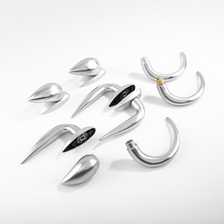 Bild 4 zu Objekt, Door and window handle prototypes, c. 1989, Philippe Starck, FSB, Brakel, 176B 250