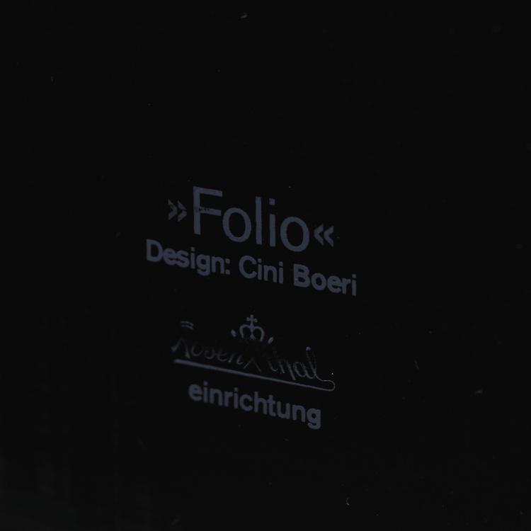 Bild 1 zu Objekt, 'Folio' folding table, 1980, Cini Boeri, Rosenthal, Espelkamp, 176B 278