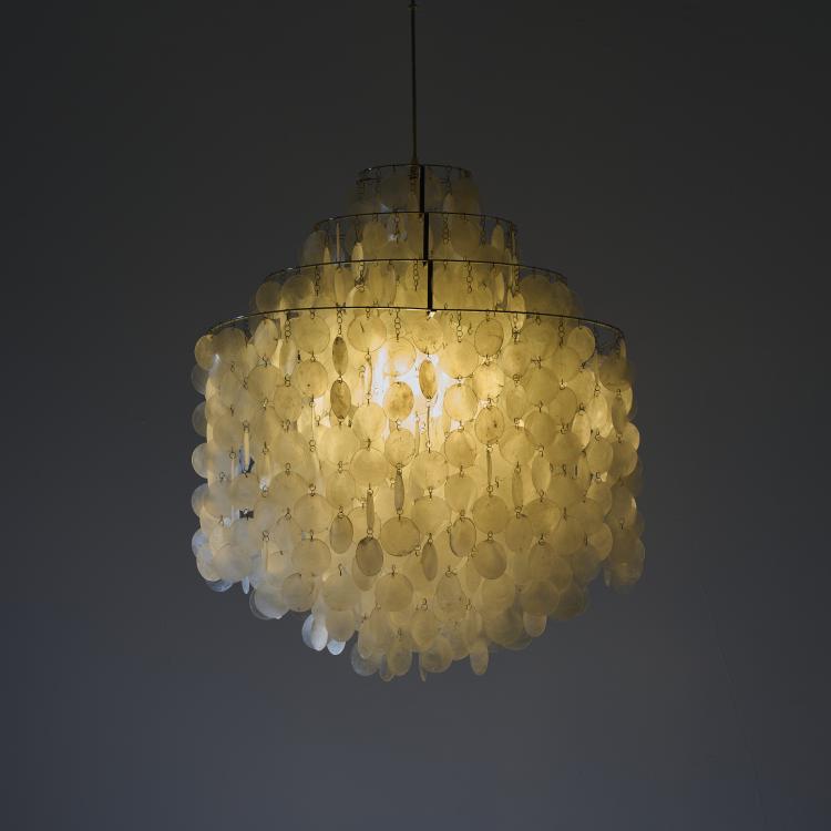 Hauptbild zu Objekt, Deckenleuchte 'Fun 0 DM', 1964, Verner Panton, L&uuml;ber AG, Basel, 177A 304