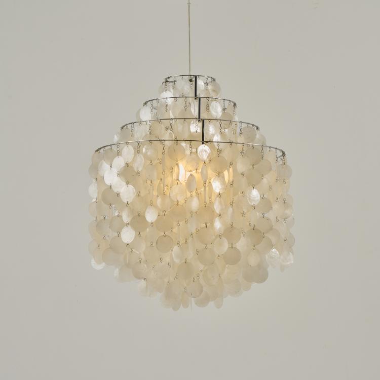 Bild 1 zu Objekt, Deckenleuchte 'Fun 0 DM', 1964, Verner Panton, L&uuml;ber AG, Basel, 177A 304