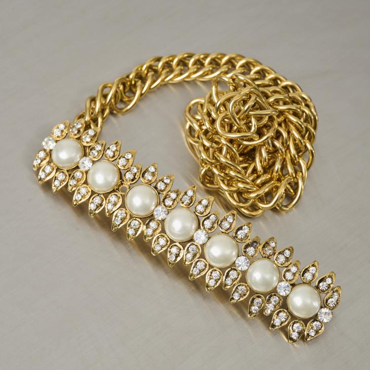 Hauptbild zu Objekt, Vintage G&uuml;rtel, Chanel, Paris, 176D 907