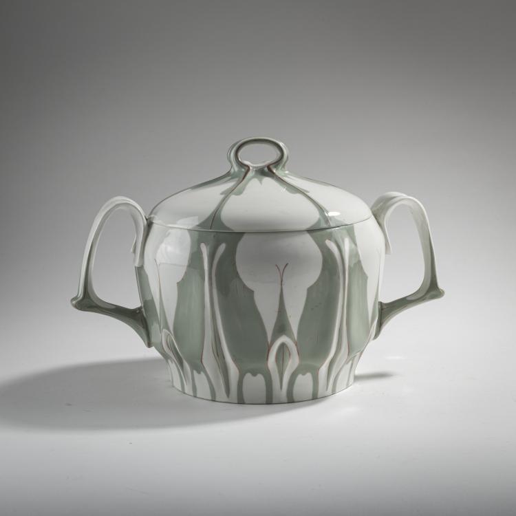 Hauptbild zu Objekt, Turreen 'Crocus', 1896, Konrad Hentschel, Meissen, KPM, 176C 629