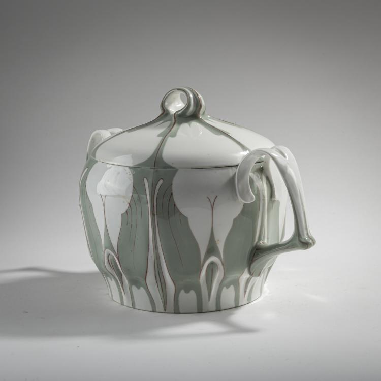Bild 2 zu Objekt, Turreen 'Crocus', 1896, Konrad Hentschel, Meissen, KPM, 176C 629