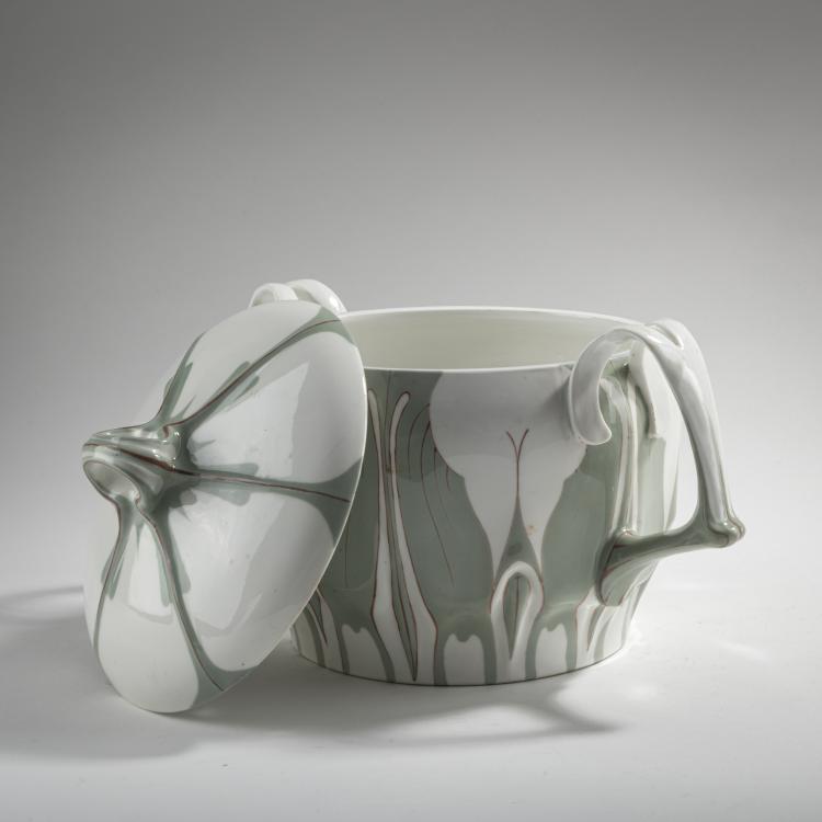 Bild 3 zu Objekt, Turreen 'Crocus', 1896, Konrad Hentschel, Meissen, KPM, 176C 629