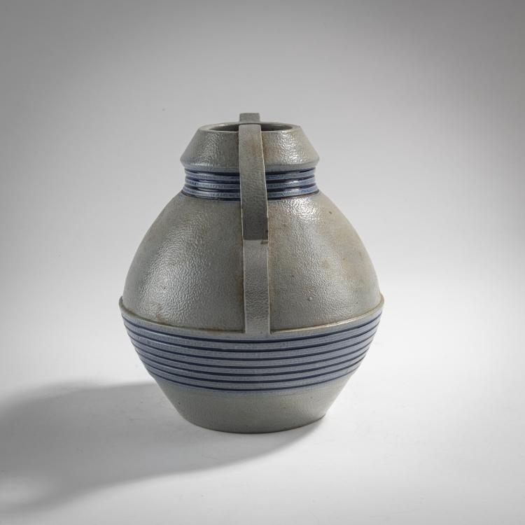 Bild 1 zu Objekt, Henkelvase, um 1903/04, Erica von Scheel, Hanke, Reinhold, H&ouml;hr, 176C 673