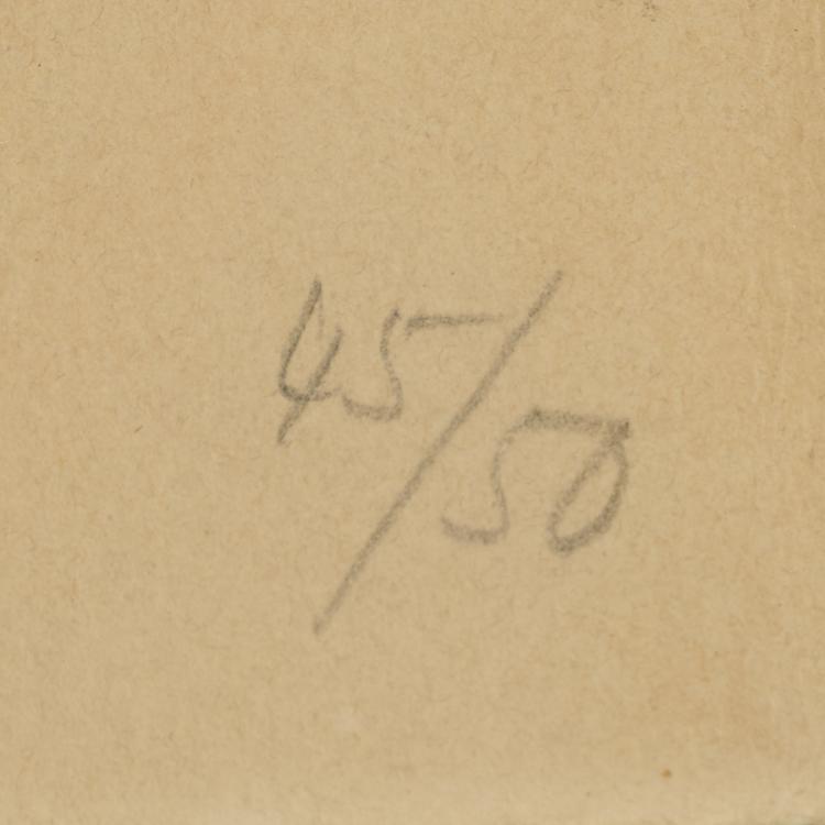 Bild 3 zu Objekt, 'Nu assis, de profil', 1947, Pablo Picasso, 177C 647