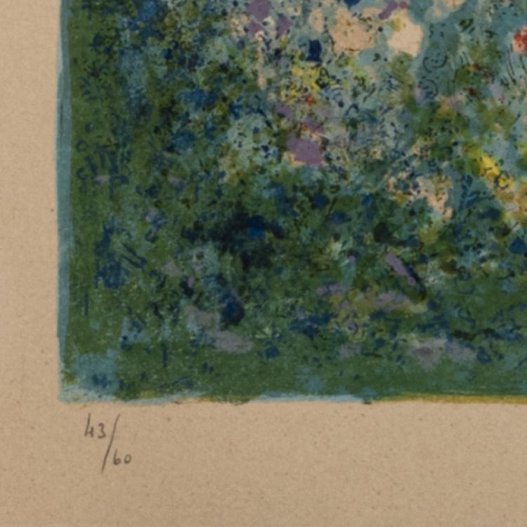 Bild 2 zu Objekt, 'Le Verger' Blatt 37 aus 'Daphnis et Chlo&eacute;', 1961, Marc Chagall, T&eacute;riade &Eacute;diteur, Paris (Publ.), 177C 639