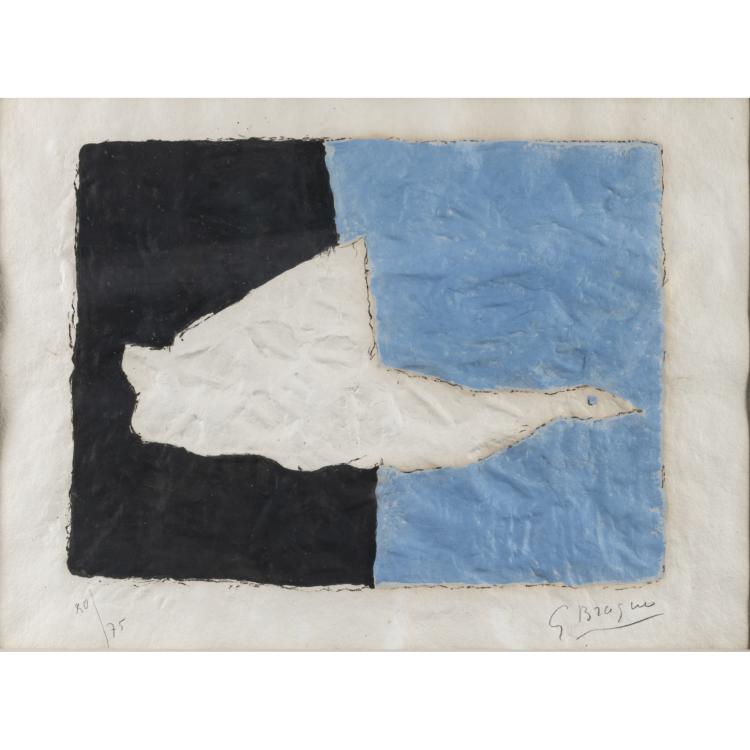 Hauptbild zu Objekt, 'Le Canard', 1961, Georges Braque, Au Vent d'Arles, Paris (Publ.), 177C 638