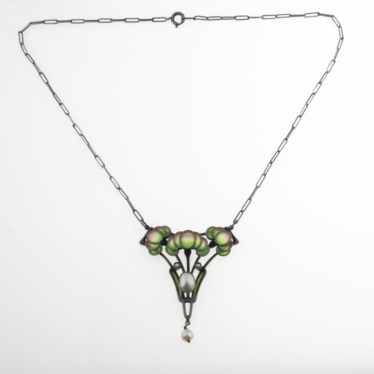 Bild 1 zu Objekt, Necklace (pendant), c. 1903, Levinger, Heinrich / Levinger & Bissinger, Pforzheim, 176C 739