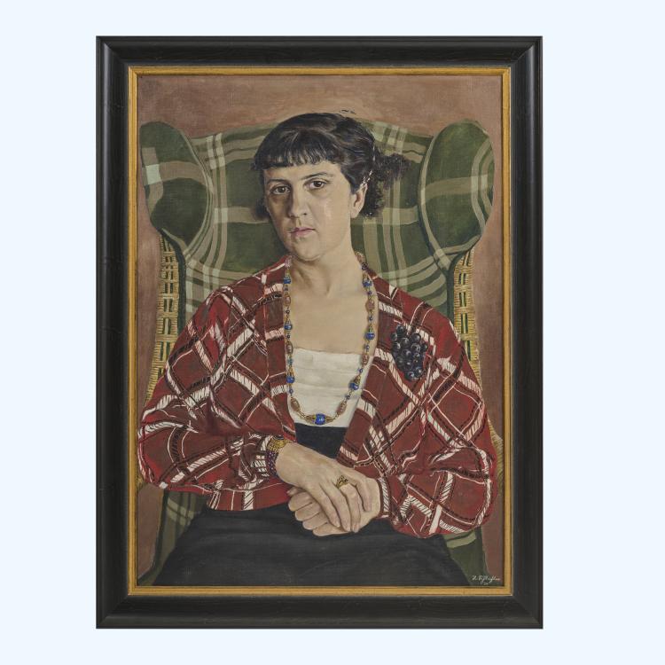 Bild 1 zu Objekt, 'Eugenie Perrot', 1934, Rudolf Schlichter, 176C 701