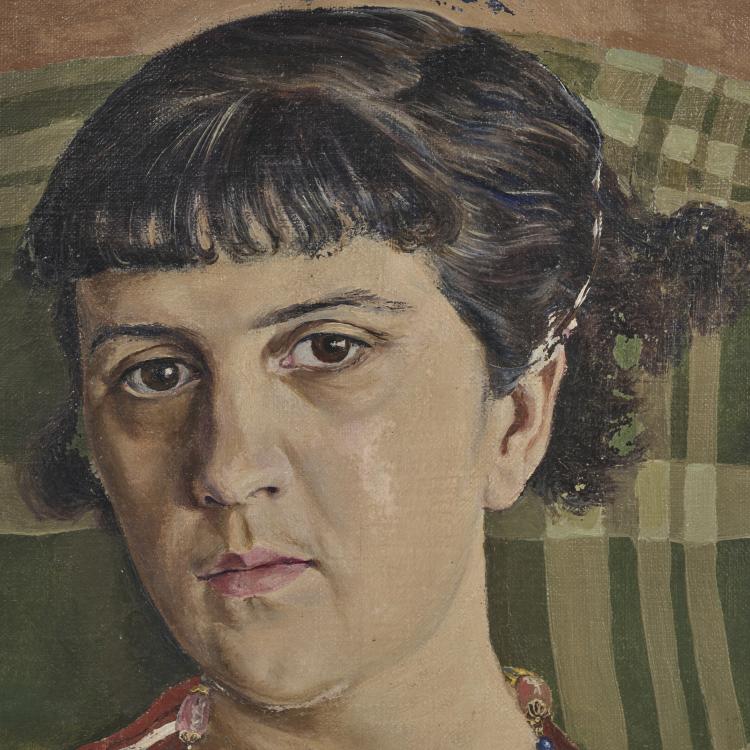 Bild 2 zu Objekt, 'Eugenie Perrot', 1934, Rudolf Schlichter, 176C 701