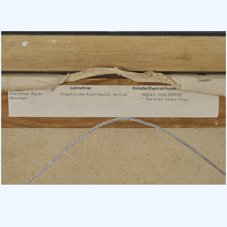 Bild 5 zu Objekt, 'Eugenie Perrot', 1934, Rudolf Schlichter, 176C 701